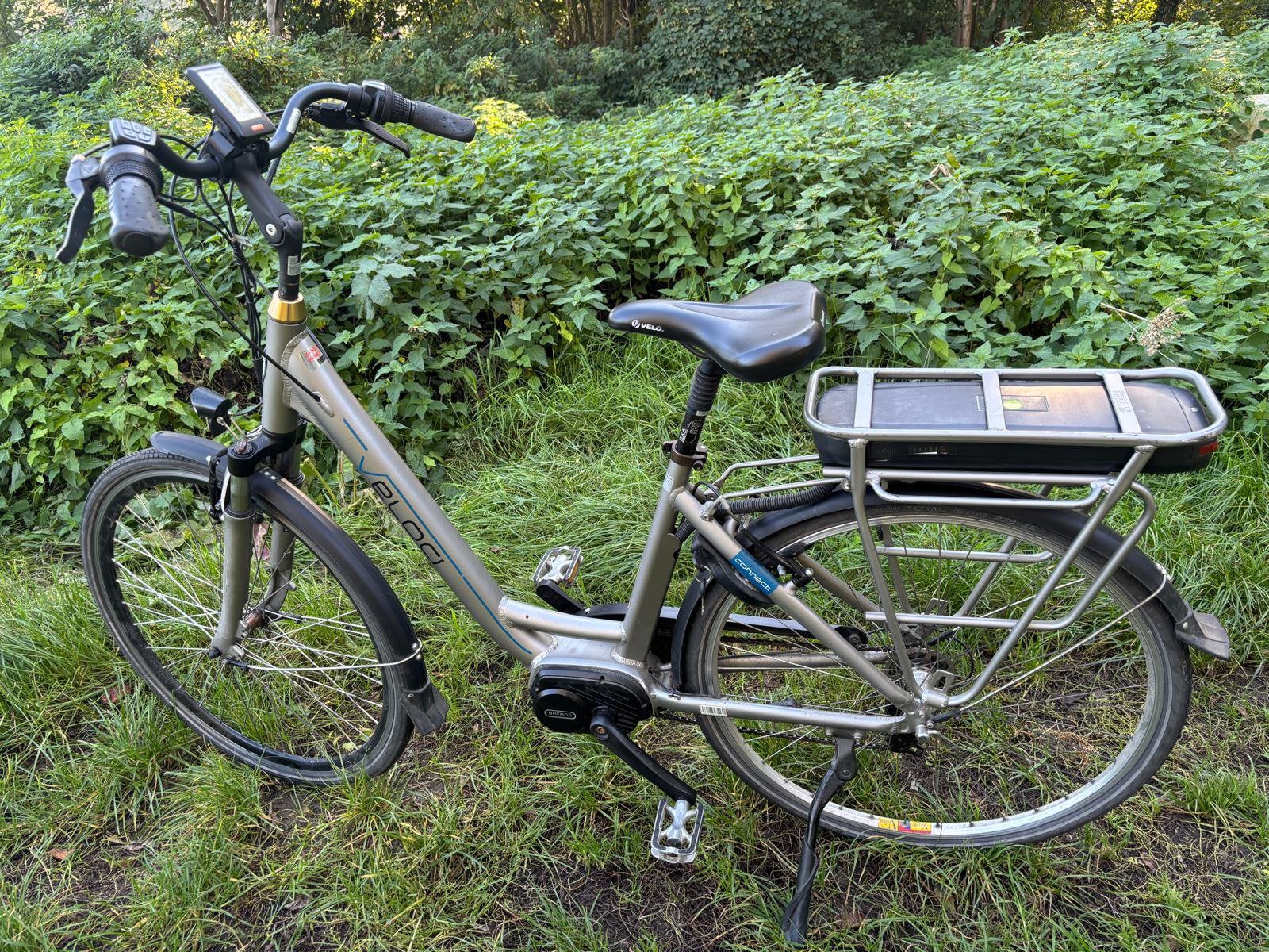 Elektrische Damesfiets Veloci, Fietsen en Brommers, Gebruikt, 47 tot 51 cm, 50 km per accu of meer, Ophalen