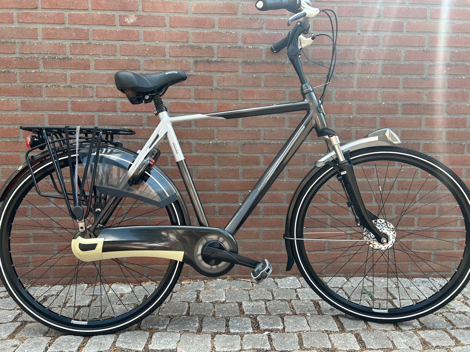 Herenfiets Gazelle Eclipse 28 inch, Ophalen, Versnellingen, Zo goed als nieuw, 57 tot 61 cm