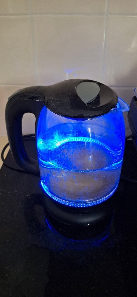Glass water cooker, 1 tot 2 liter, Ophalen, Gebruikt