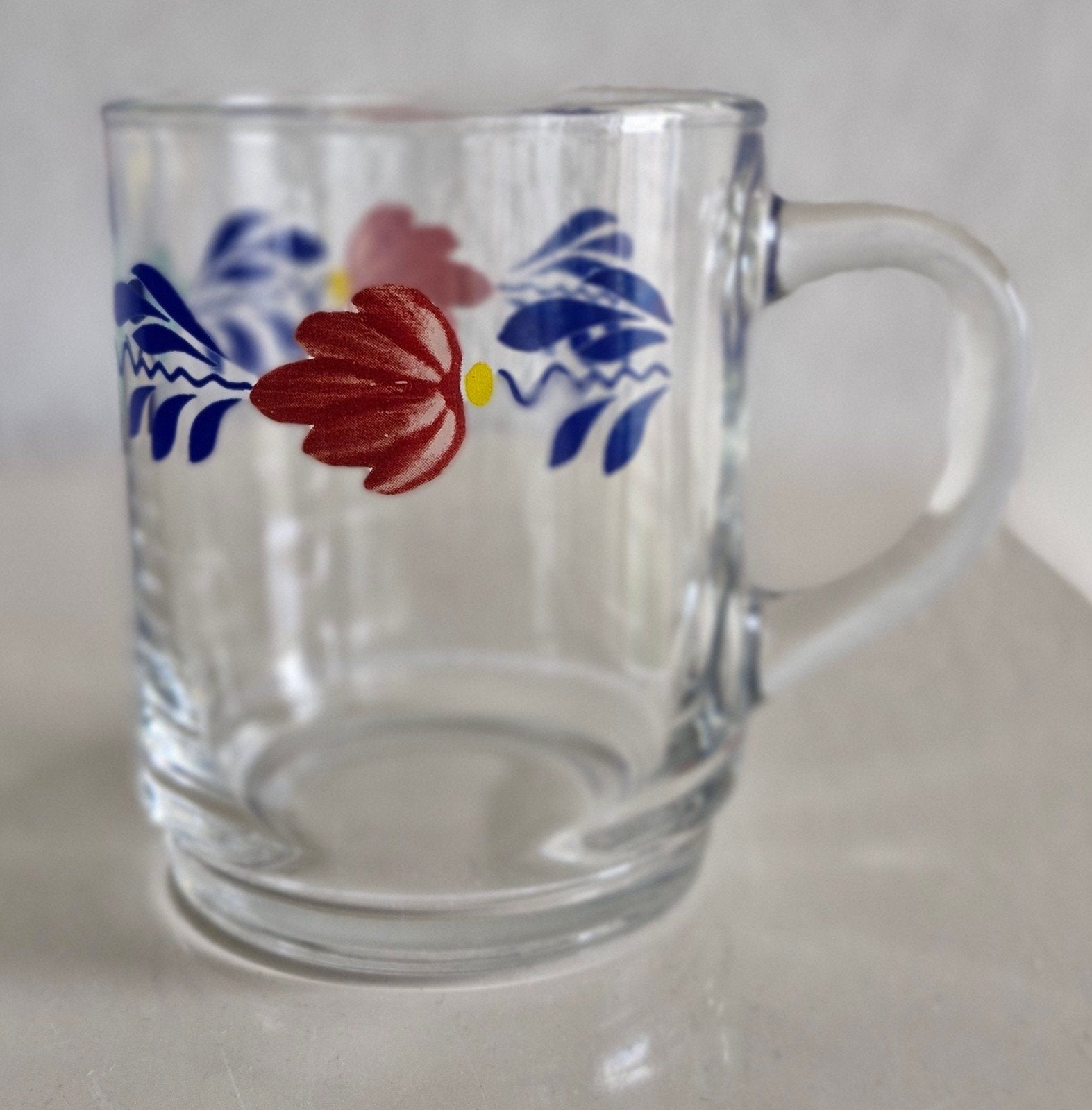 Theeglas Boerenbont, Ophalen of Verzenden, Zo goed als nieuw, Aardewerk, Boerenbont