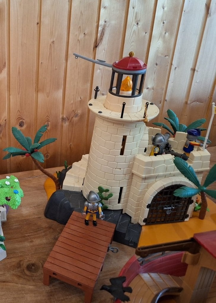 Playmobil 4294 – Fort met vuurtoren, Ophalen, Gebruikt, Complete set, Kasteel/Fort