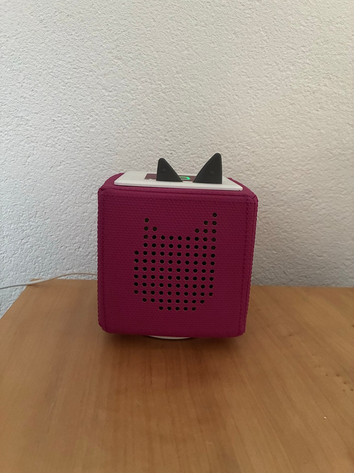 Tonies Box paars - met Oplaadstation, Overige merken, Overige typen, Ophalen of Verzenden, Zo goed als nieuw