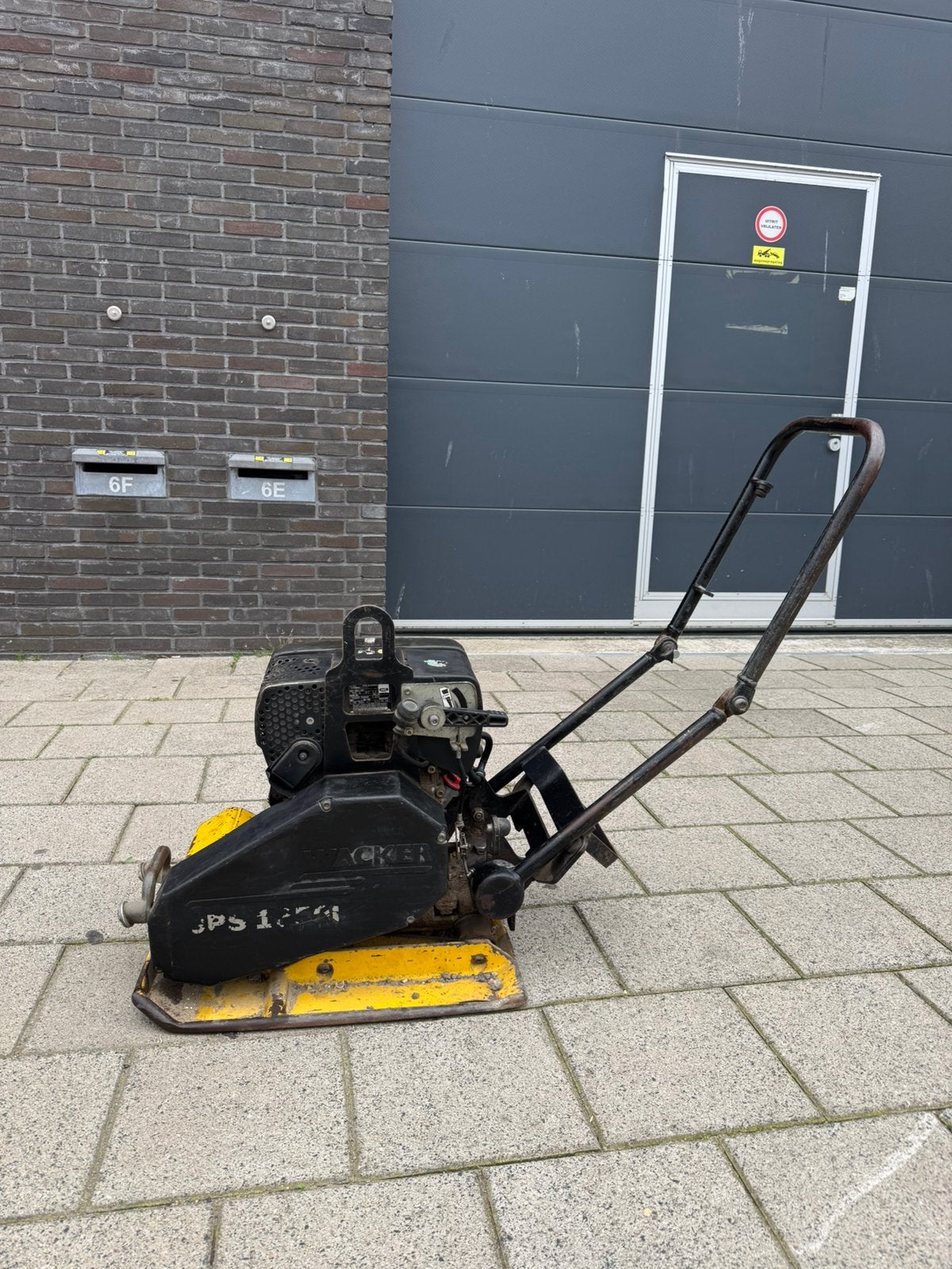Wacker DPS1850H trilplaat hatz diesel 50cm, Tuin en Terras, Ophalen, Gebruikt, Overige soorten