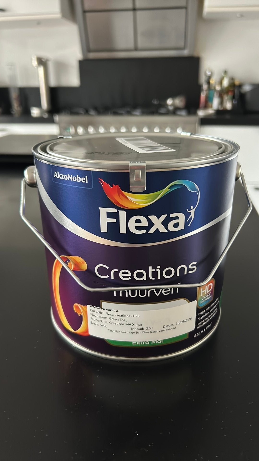 Flexa muurverf, Beige, Nieuw, Ophalen of Verzenden, Verf