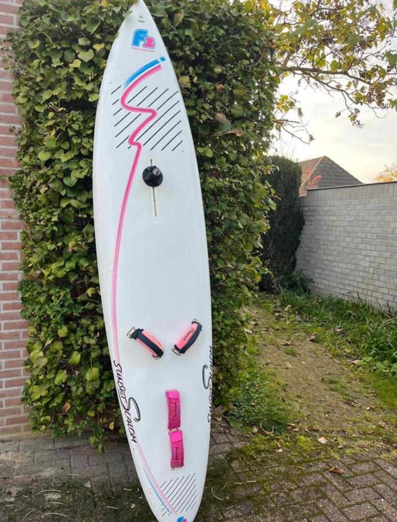 F2 sunset slalom, Ophalen, Zo goed als nieuw, Plank