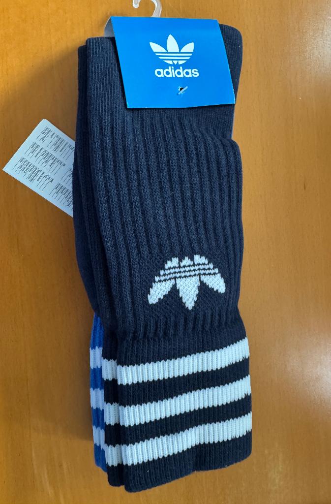 NIEUW: Adidas sokken - blauw kobalt wit - 3 paar maat 39/42, Kleding | Heren, Sokken en Kousen, Nieuw, Adidas, Maat 39 t/m 42