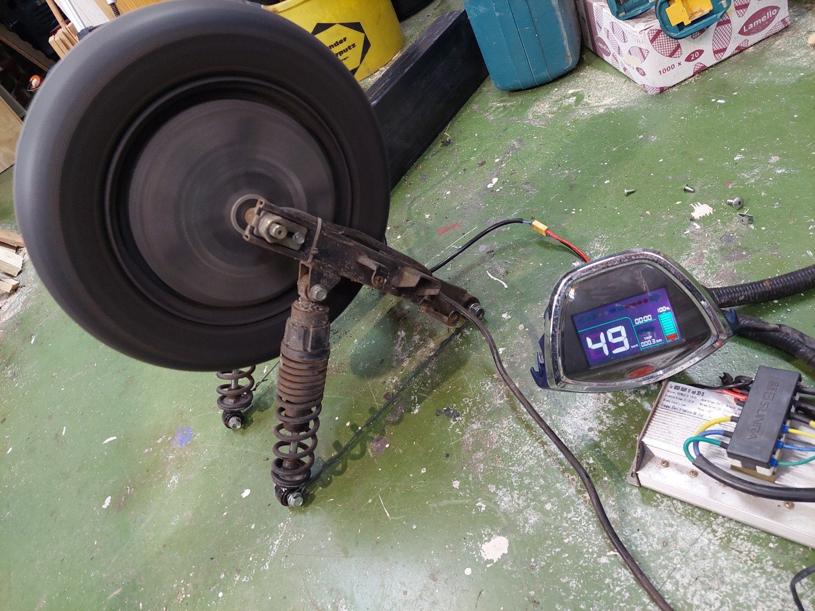 Bosch Hubmotor met 60V Accu en Oplader - 1800W, Ophalen