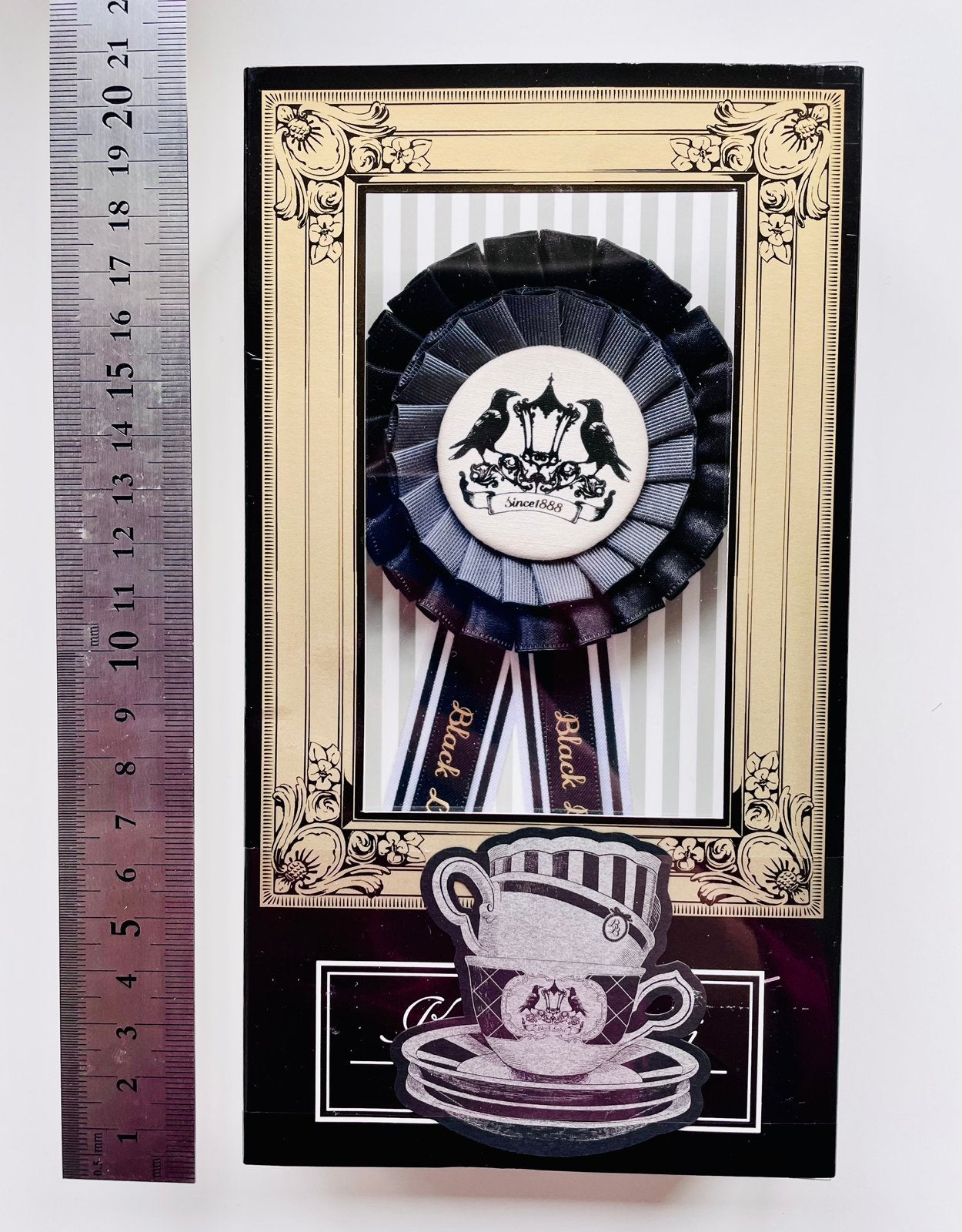 Black Butler official anime rosette ribbon – Phantomhive, Ophalen of Verzenden, Nieuw