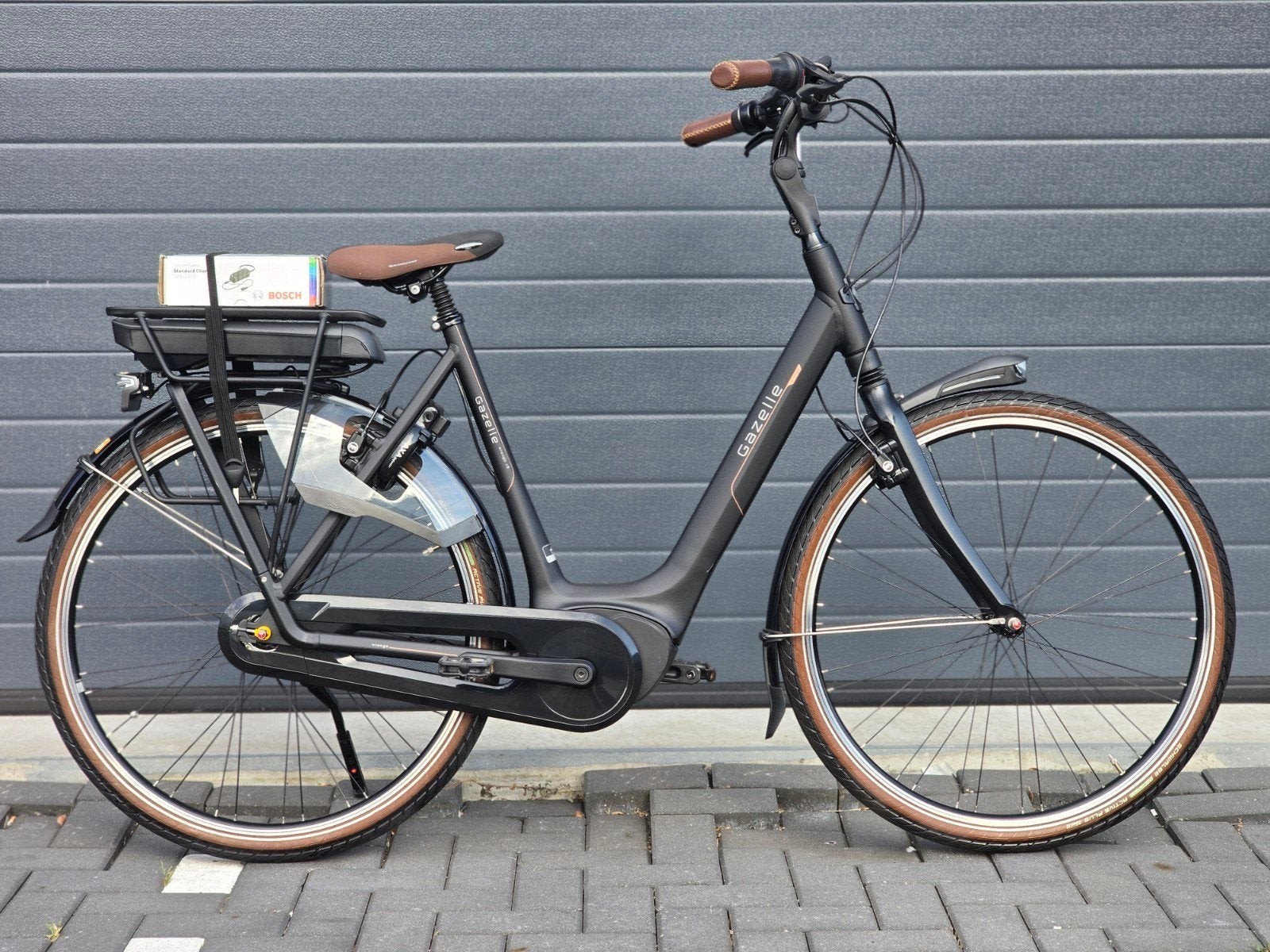 Slechts 699 km - Gazelle orange c8 Hmb Elektrische fiets, Fietsen en Brommers, Fietsen | Dames | Moederfietsen, Ophalen, ., Versnellingen