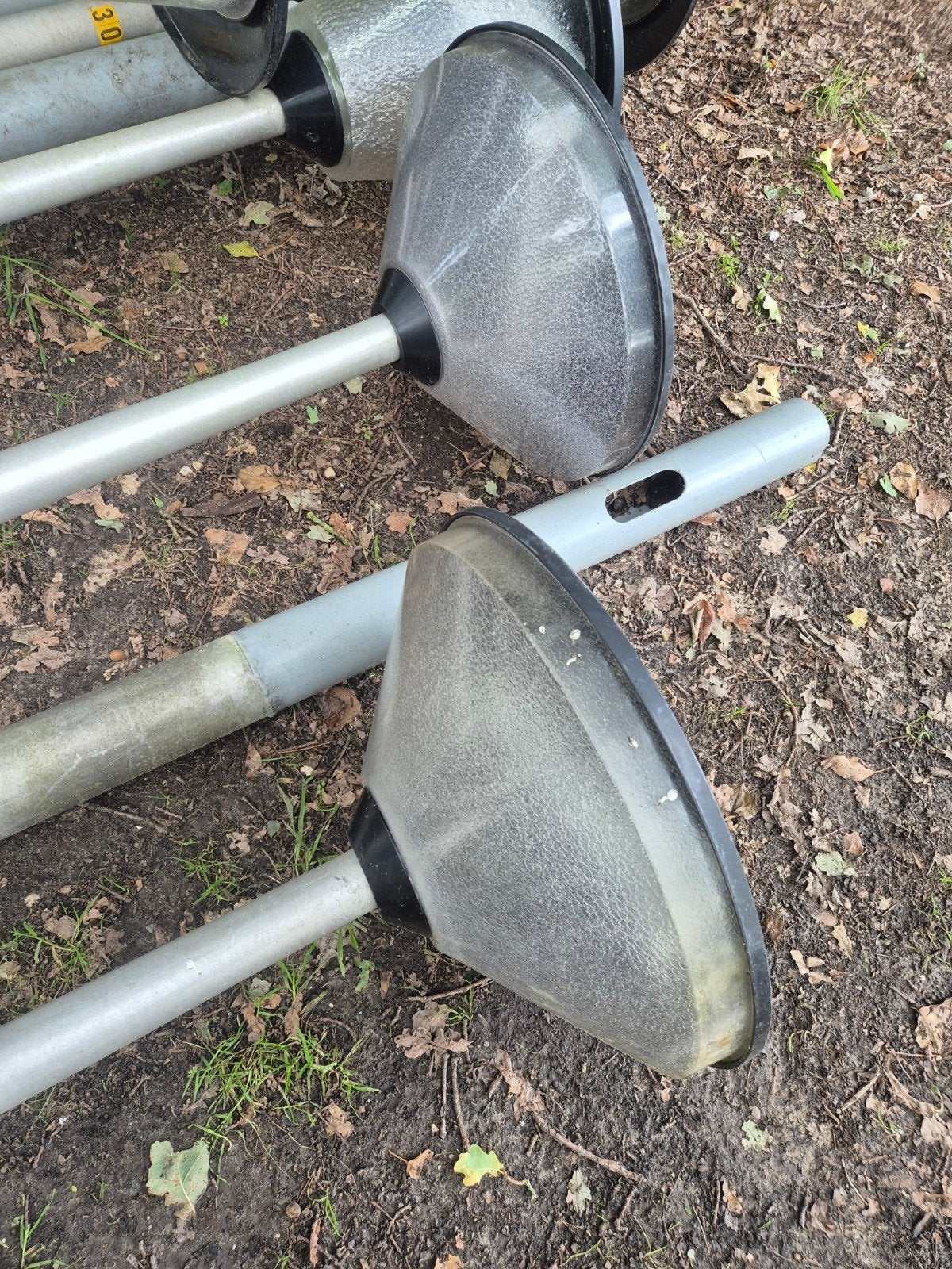 8 x FRISO KRAMER KEGEL ARMATUUR MET LANTAARNPAAL EN MEER , Ophalen, Kunststof, Zwart, Industrieel