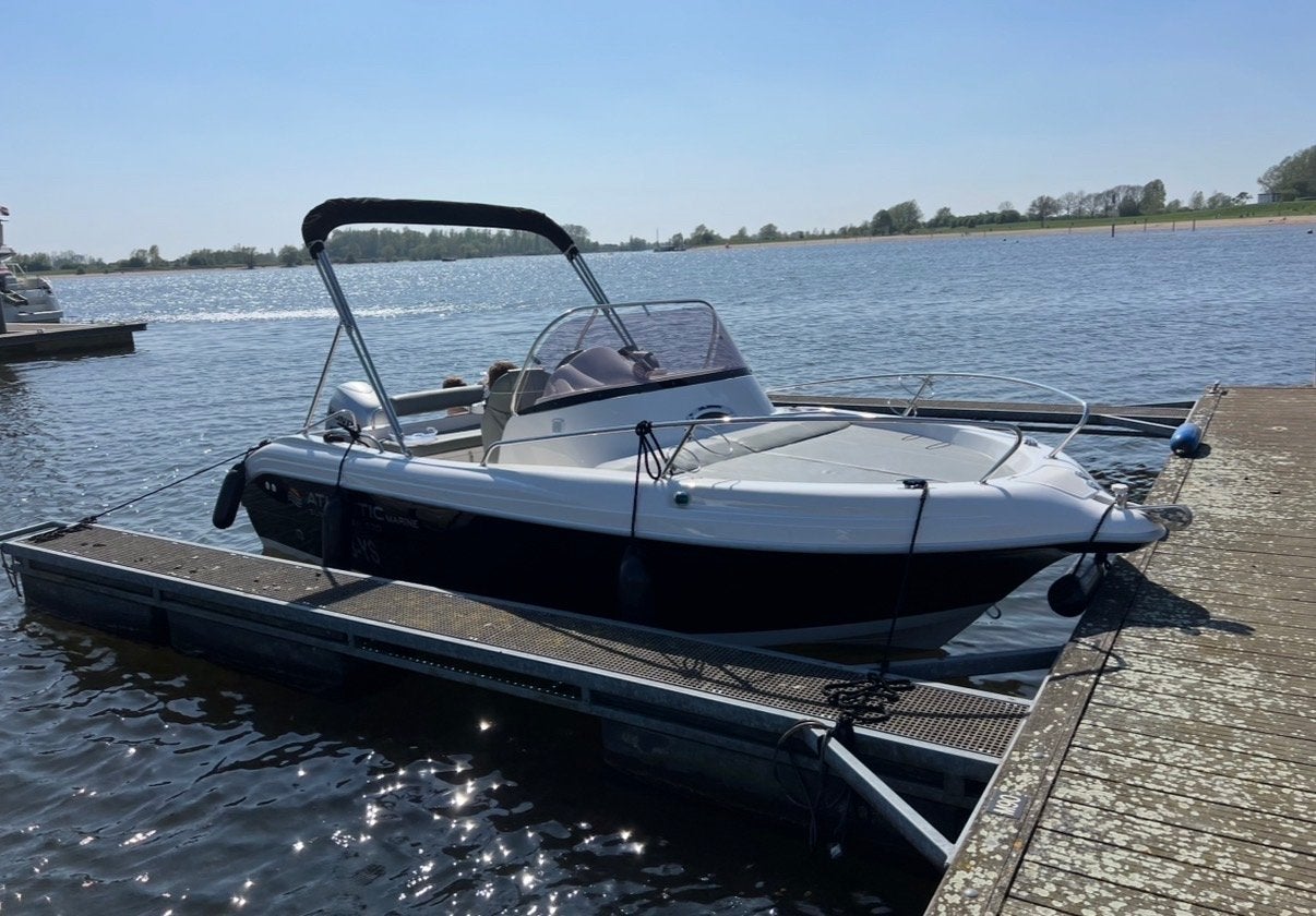 Atlantic Marine Sun Cruiser 570 / Honda 90pk /trailer /, Overige merken, Gebruikt, Buitenboordmotor, 1.00 - 1.50 meter