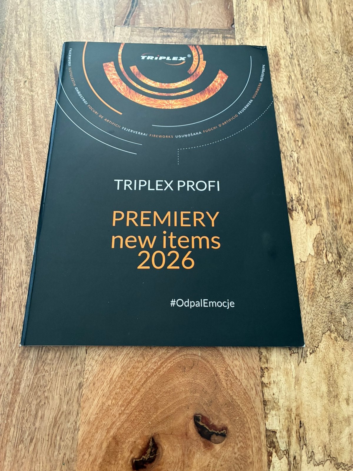 Triplex vuurwerk catalogus 2026 42 pagina’s, Ophalen of Verzenden, Zo goed als nieuw