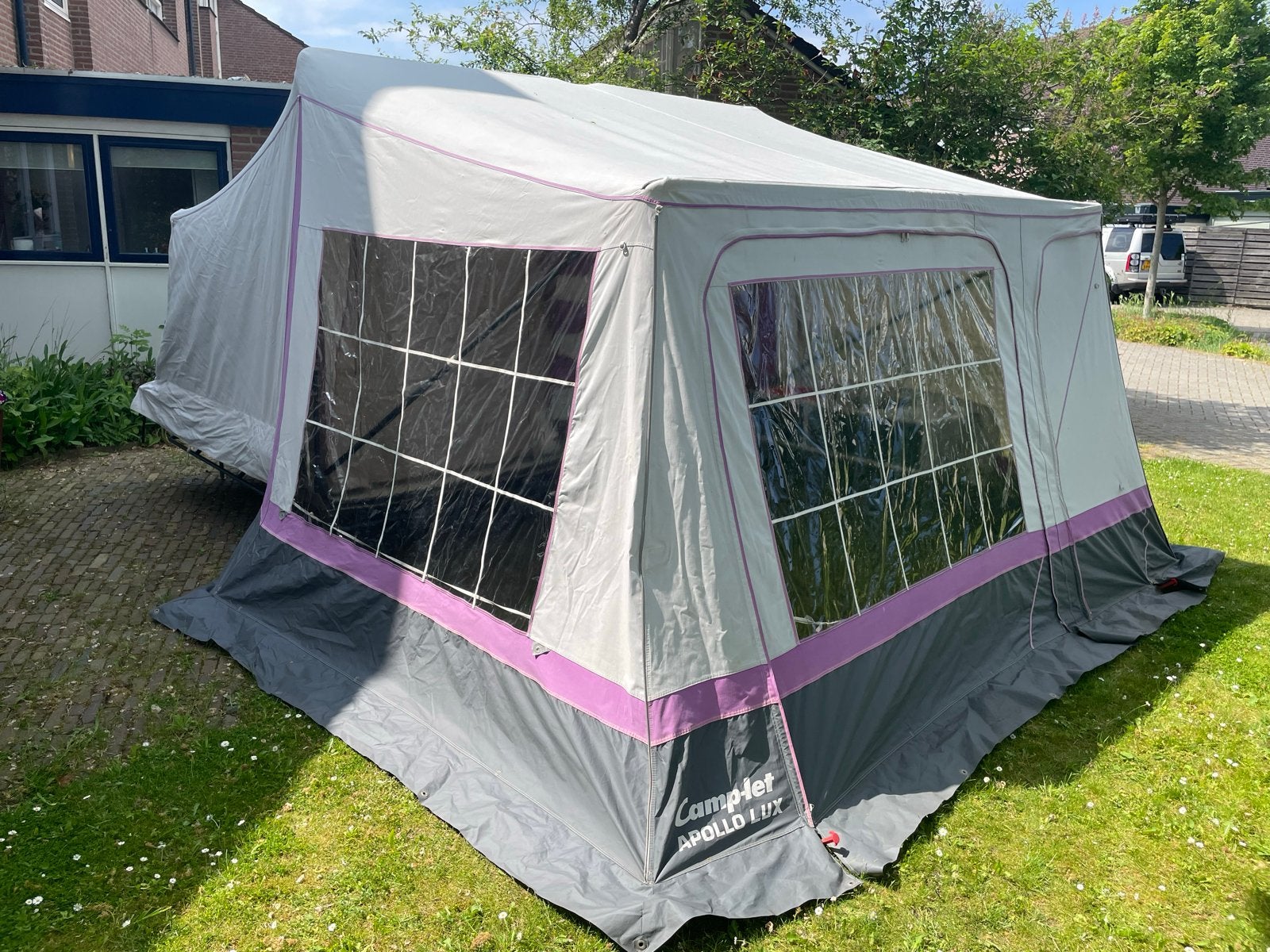 Camp-let Apollo Lux Vouwwagen - Klaar voor avontuur!, Ophalen, Meerkleurig, Aanwezig, Camp-Let