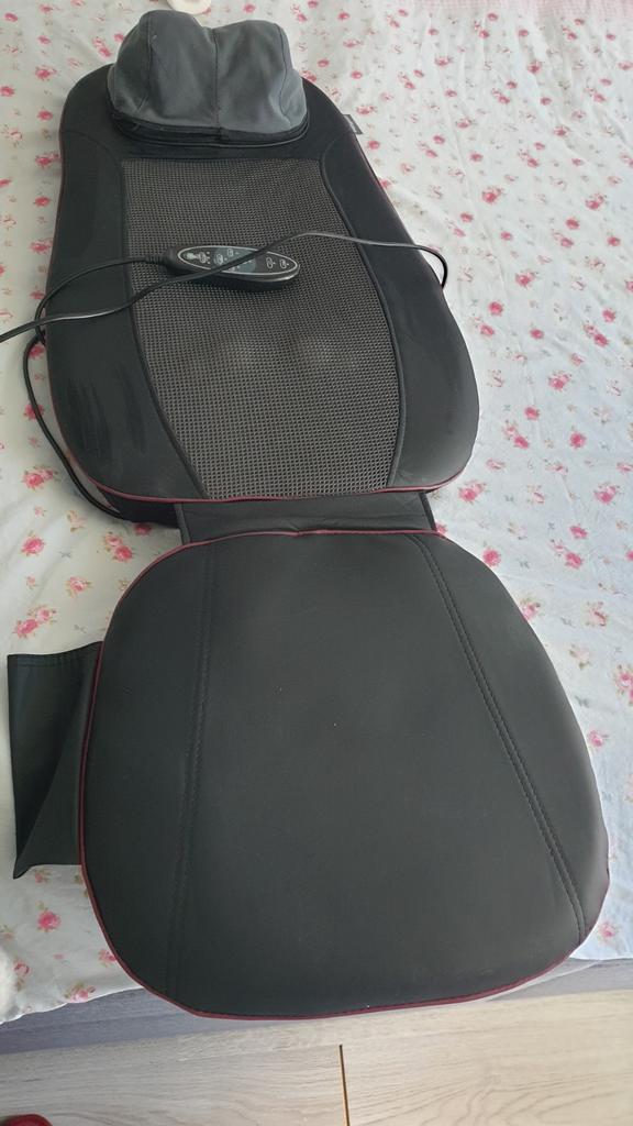 Massage kussen met warme functie, Ophalen of Verzenden, Zo goed als nieuw, Massagestoel of Kussen