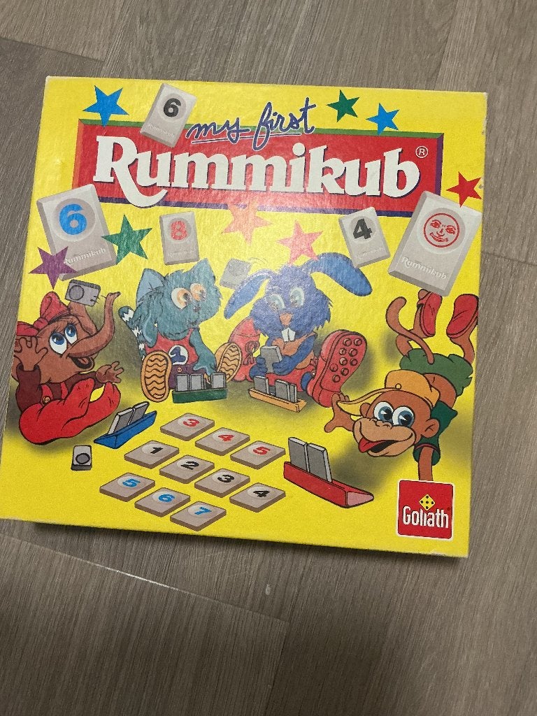 Spel my first rummikub, Drie of vier spelers, Ophalen, Zo goed als nieuw, Goliath