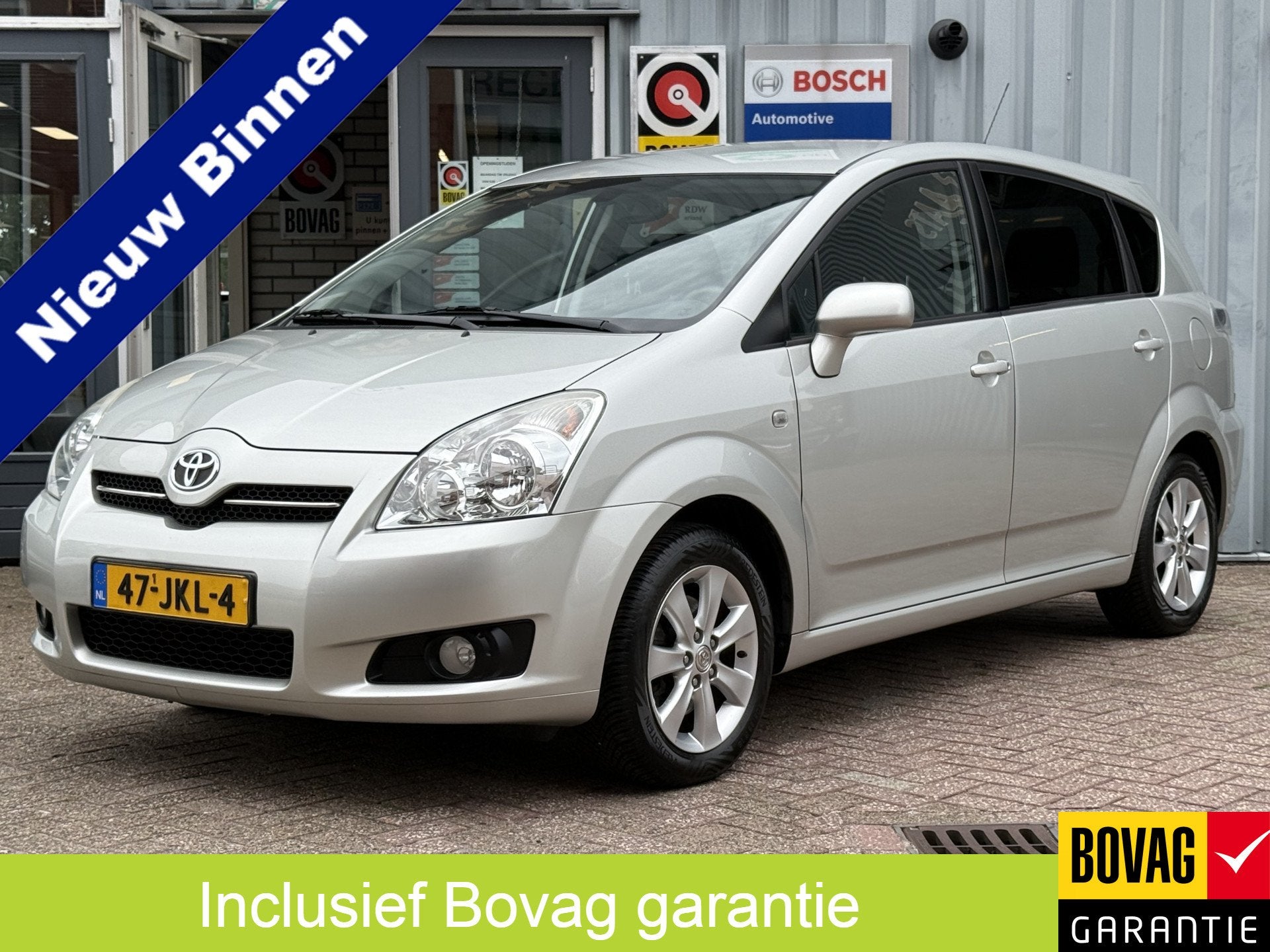 Toyota Verso 1.6 VVT-i Luna | DEALER ONDERHOUDEN | 2E EIG |, Auto's, Dealer onderhouden, Gebruikt, Zwart, 4 cilinders