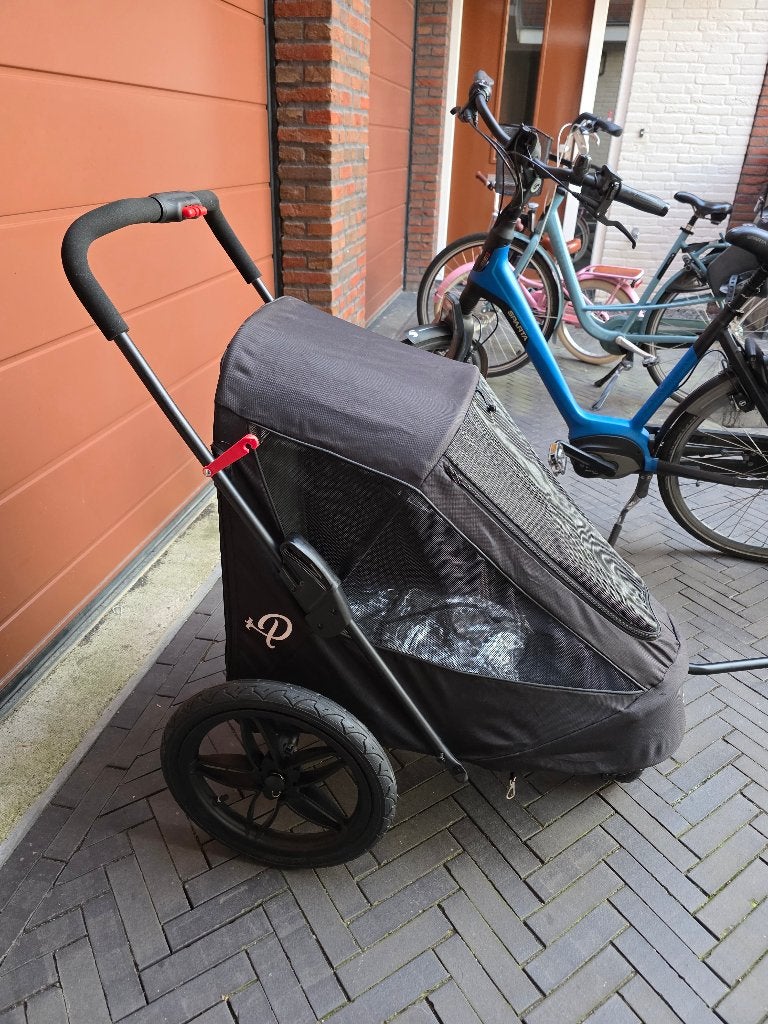Hondenfietskar / hondenwandelwagen, Dieren en Toebehoren, Ophalen, Zo goed als nieuw, Hondenfietskar