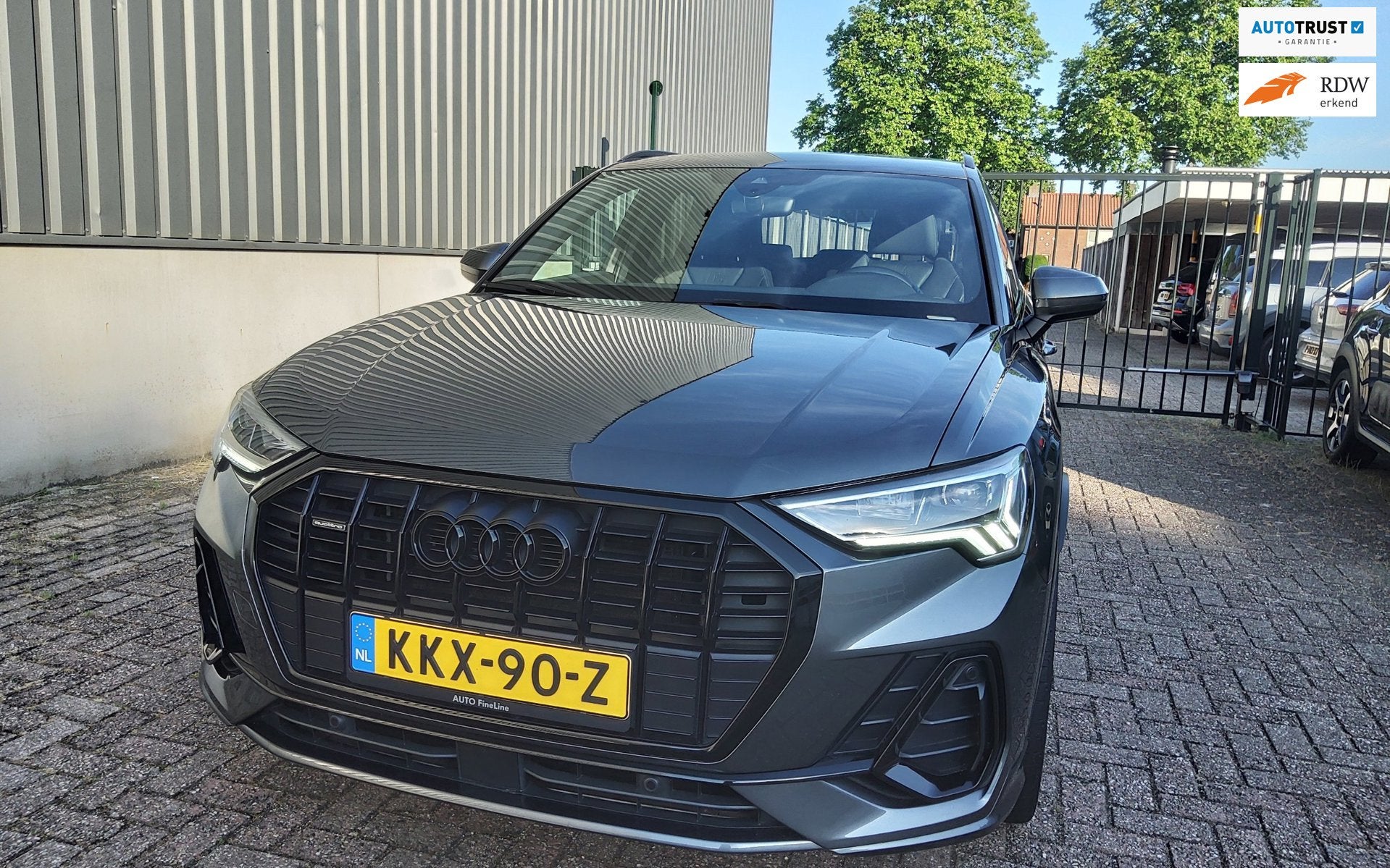 Audi Q3 40 TFSI quattro S Line|190PK|20"AUDI Sport|3x S Line, Auto's, Automaat, Dealer onderhouden, Gebruikt, Leder en Stof