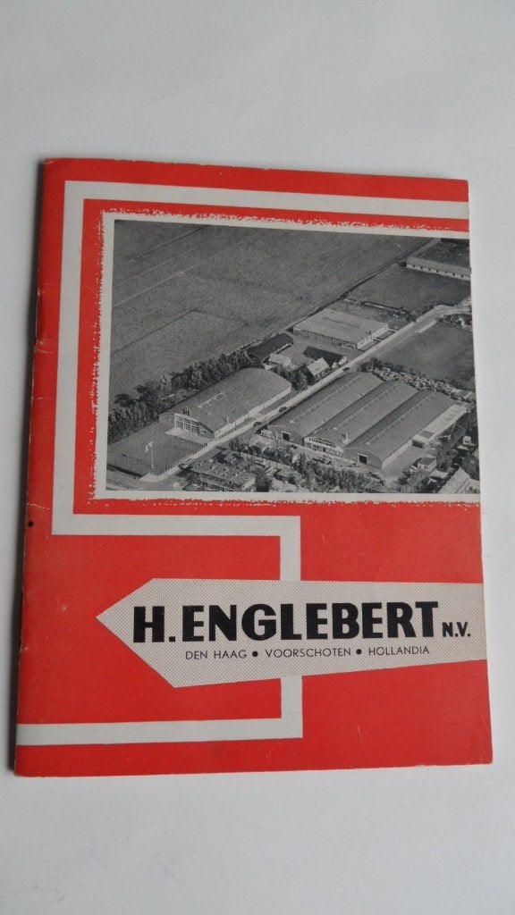 H.Englebert Den Haag Holandia automobilia 1960 catalogus, Verzenden, Gelezen, Catalogus