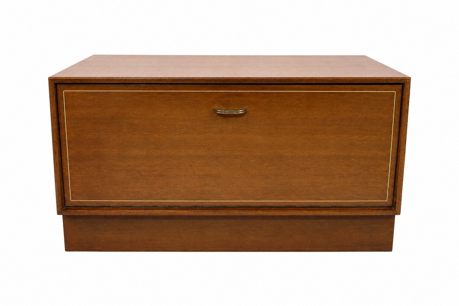 Formule meubel vintage houten klepkast/schoenenkast, Huis en Inrichting, Woonaccessoires | Kisten, Ophalen of Verzenden, Gebruikt