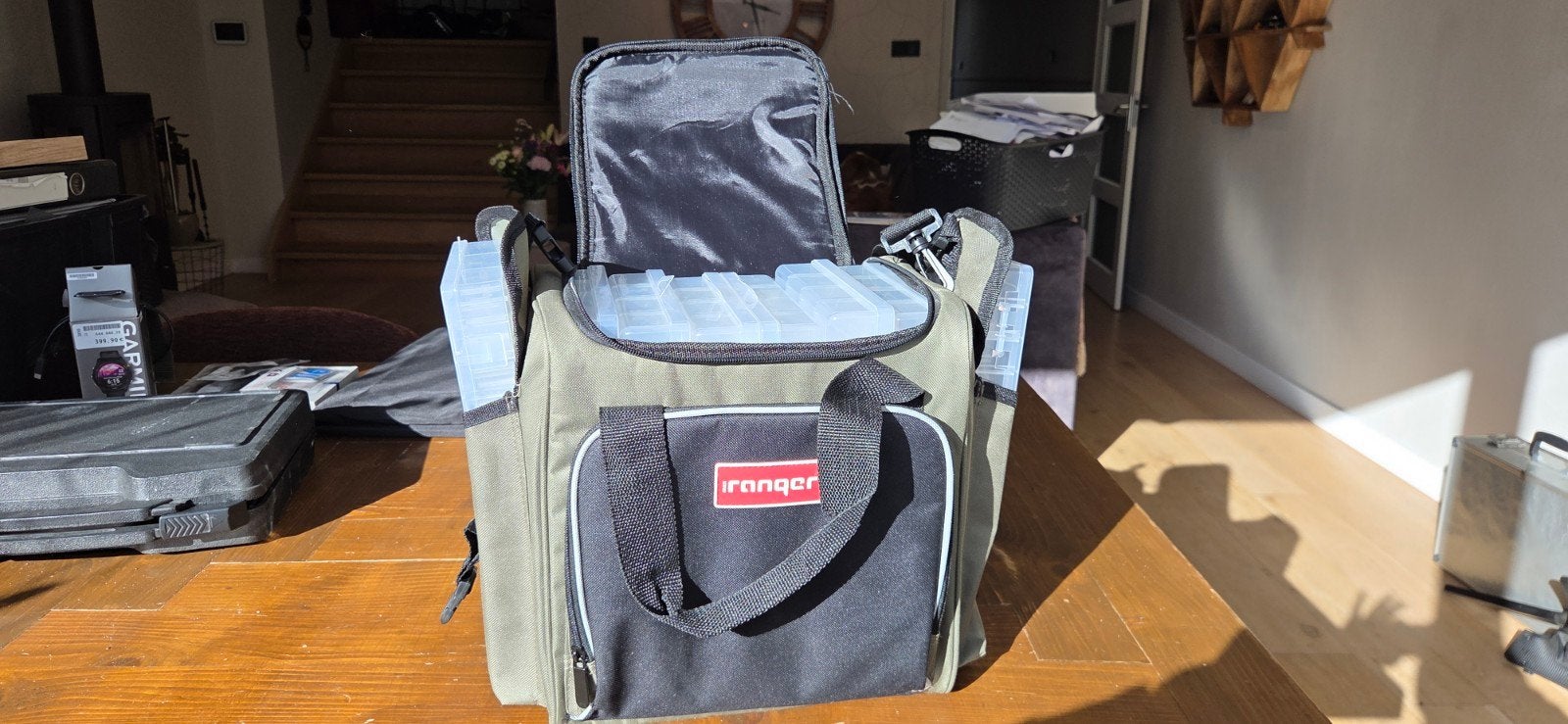 Ranger Vis Tas met Opbergvakken nooit gebruikt, Ophalen of Verzenden, Nieuw, Koffer of Tas