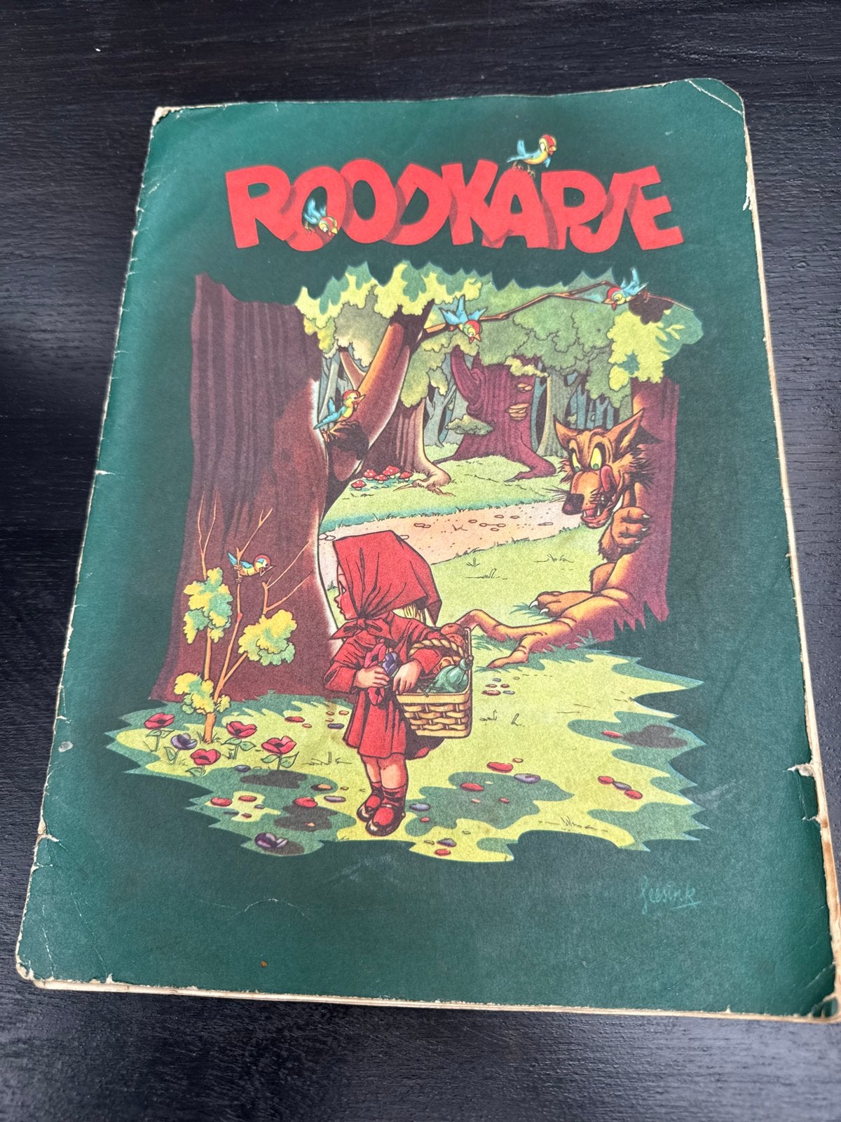 Roodkapje - Geïllustreerd door Joop Geesink, Boeken, Sprookjes en Fabels, Gelezen, Ophalen