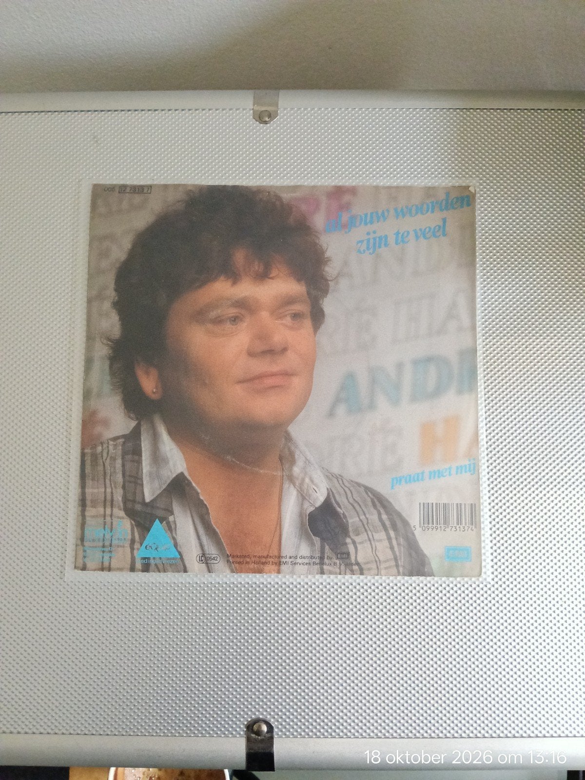 André Hazes - Kleine woorden zijn te veel (LP / Vinyl)", Ophalen, Gebruikt, Overige formaten, Levenslied of Smartlap