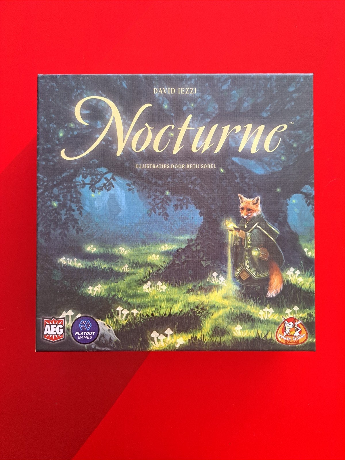 Nocturne Bordspel - NL (z.g.a.n.), Ophalen of Verzenden, Zo goed als nieuw, White Goblin Games