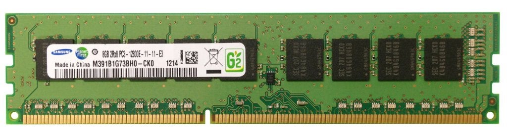 8GB 2Rx8 PC3-12800E DDR3-1600 Unbuffered ECC Samsung / HP, Samsung Electronics Benelux B.V., Store.nl@samsung.com, Evert van de Beekstraat 310 1118 CX Schiphol Nederland