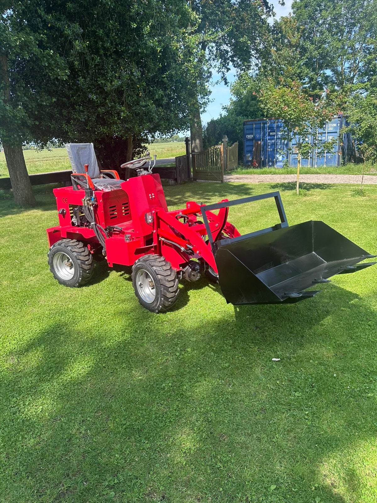 Leuke minishovel/wiellader., Ophalen of Verzenden, Nieuw, Versnellingen