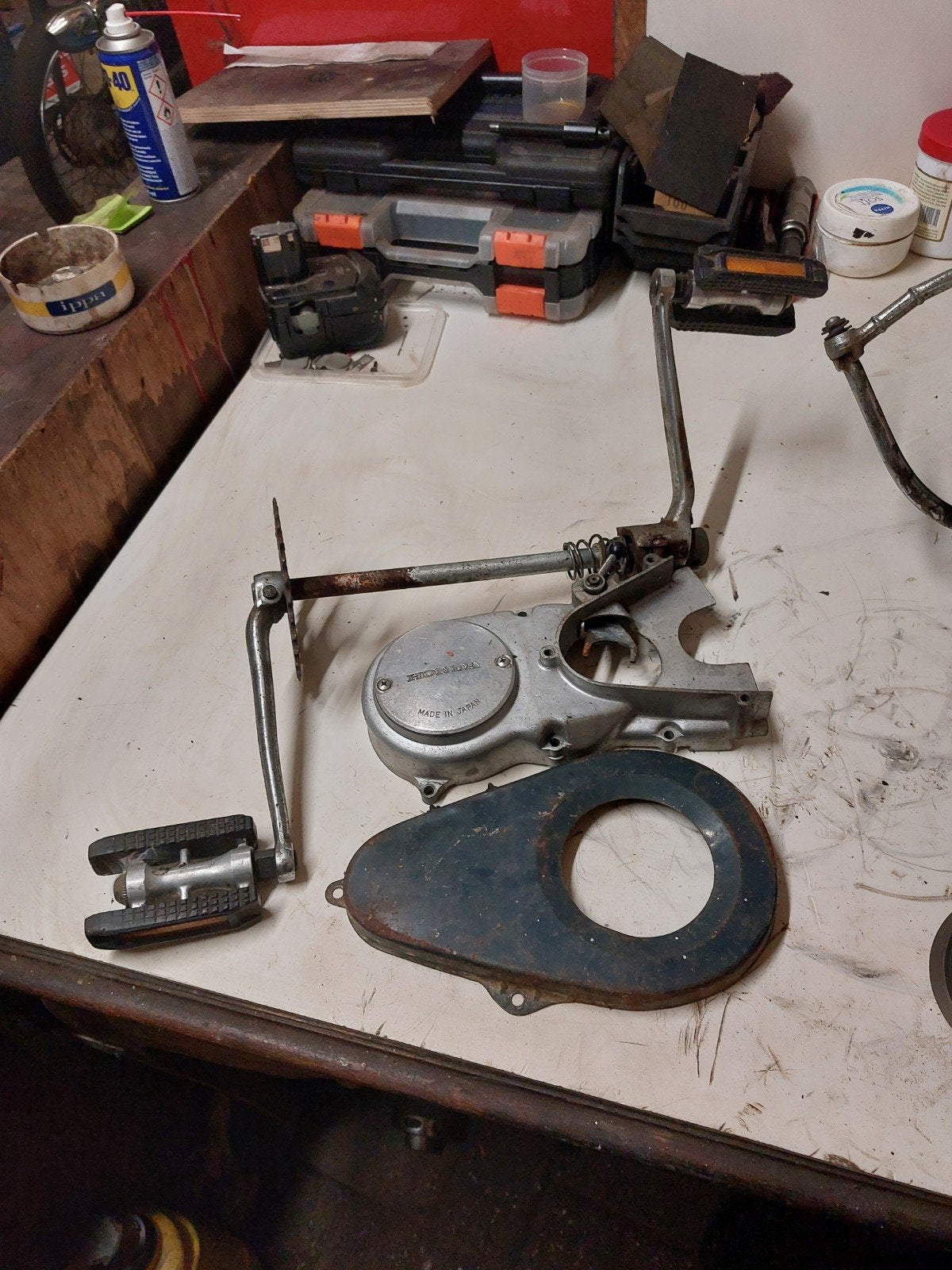 ss50 trapperset, Ophalen of Verzenden, Kap, Honda ss