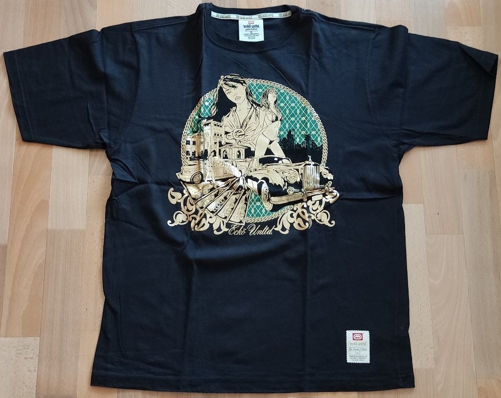 Vintage Ecko Unltd. XL Streetwear Y2K Ongedragen Zeldzaam, Ophalen of Verzenden, Nieuw, Maat 56/58 (XL), Blauw