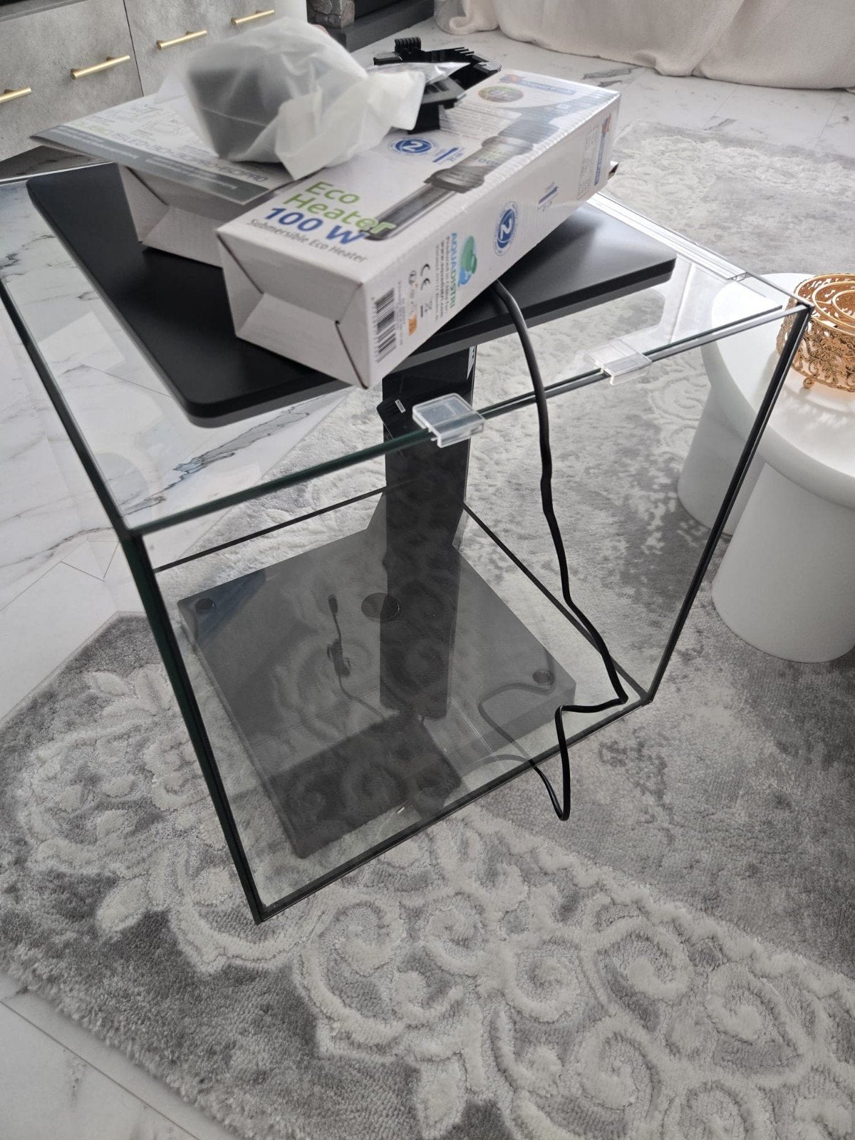 Aquarium, Ophalen, Nieuw