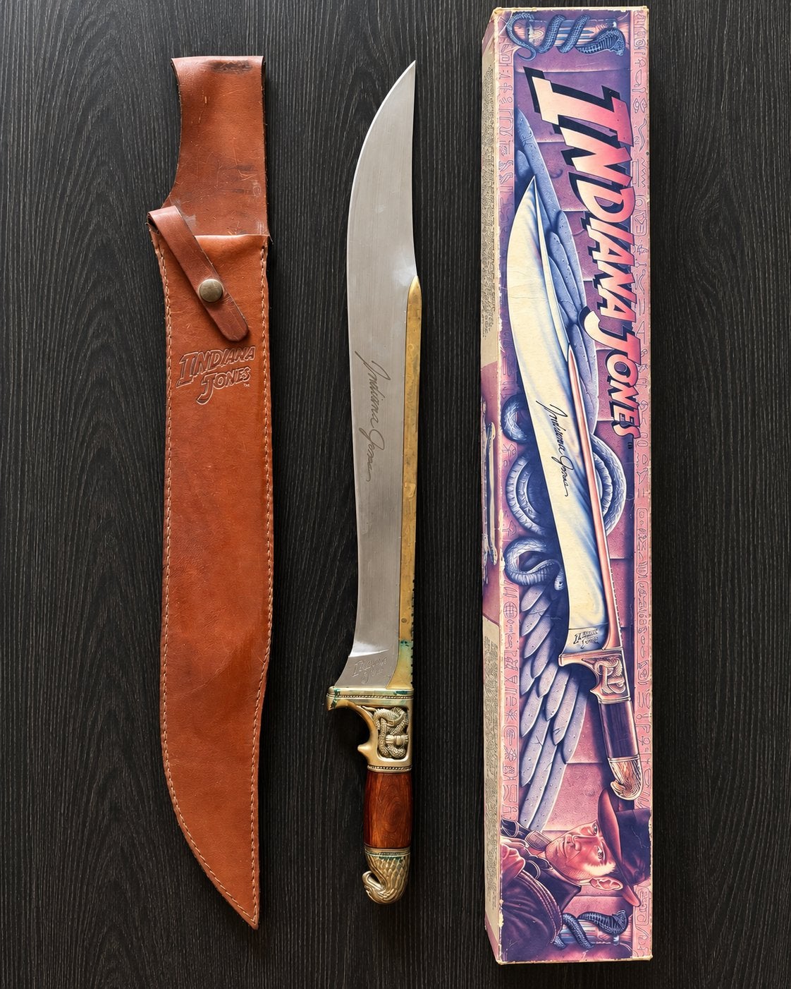 Indiana Jones Khyber Bowie – Vintage Collectors Item, Ophalen of Verzenden