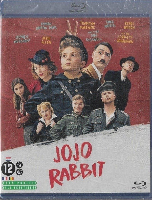 Jojo Rabbit (in plastic), Cd's en Dvd's, Ophalen of Verzenden, Nieuw in verpakking, Filmhuis