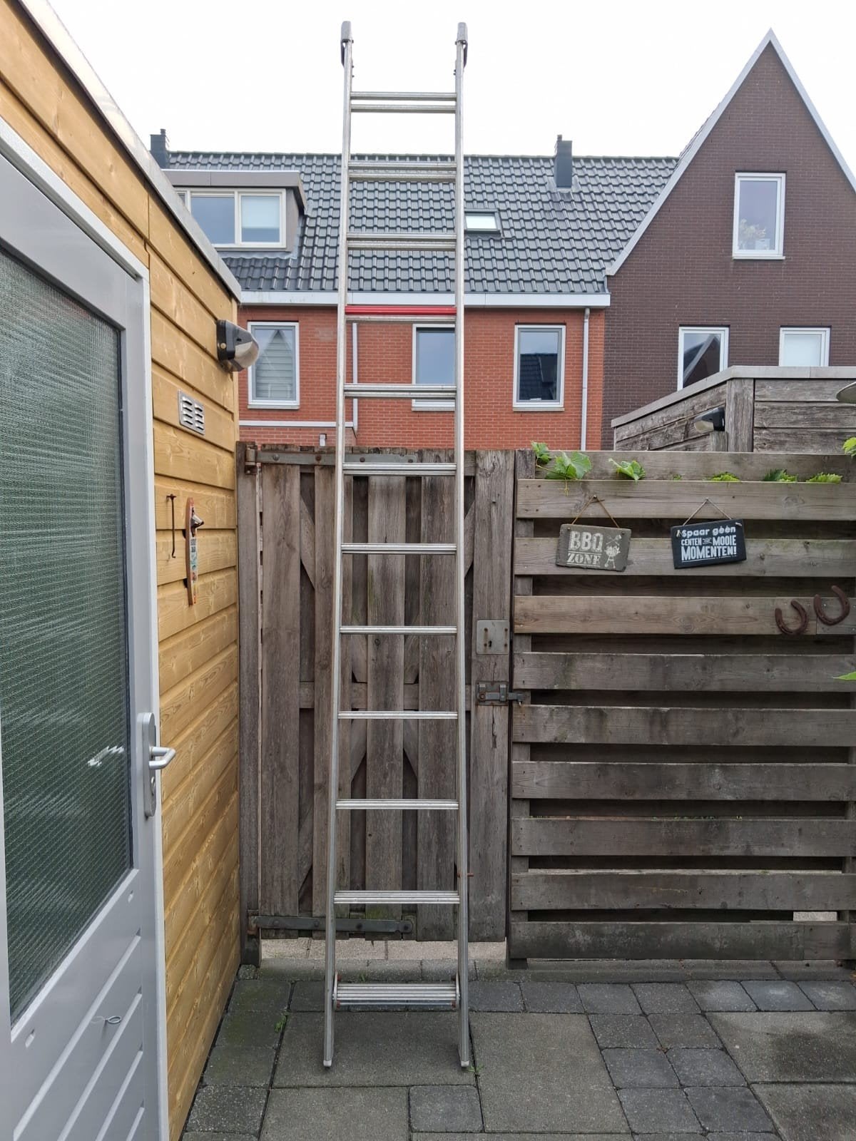 Ladder tweedelig, Ophalen, Gebruikt, Overige typen, 5 meter of hoger