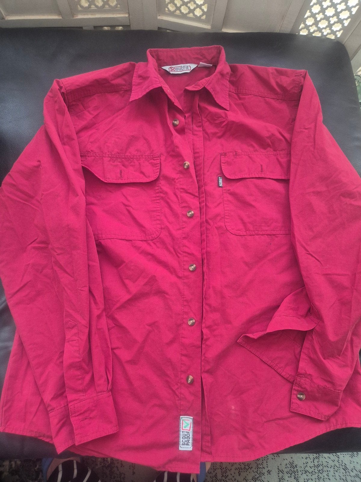 ScoutFit blouse Rood Maat M, Ophalen of Verzenden, Zo goed als nieuw, Kleding