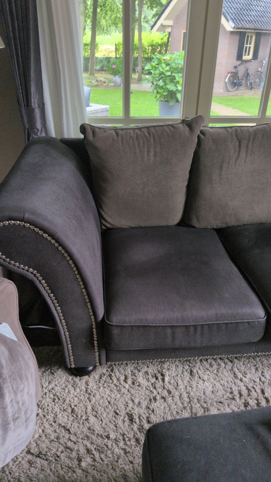 prachtige Urban,Lounge  bank, Ophalen, 200 cm of meer, Zo goed als nieuw, 200 cm of meer