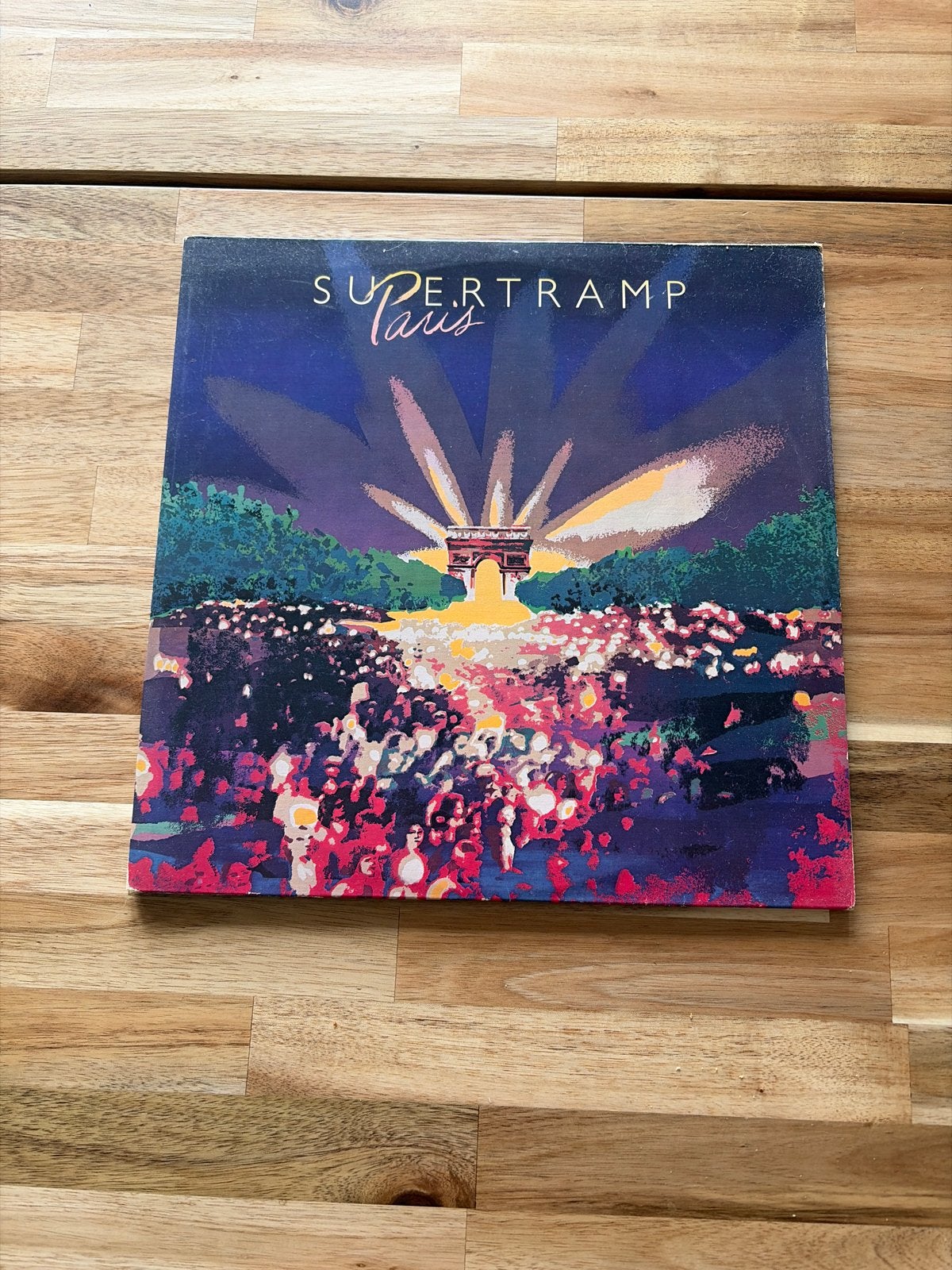Supertramp - Paris dubbel-LP (1980) - Live album, Dubbel-LP, Ophalen, Gebruikt, 12 inch