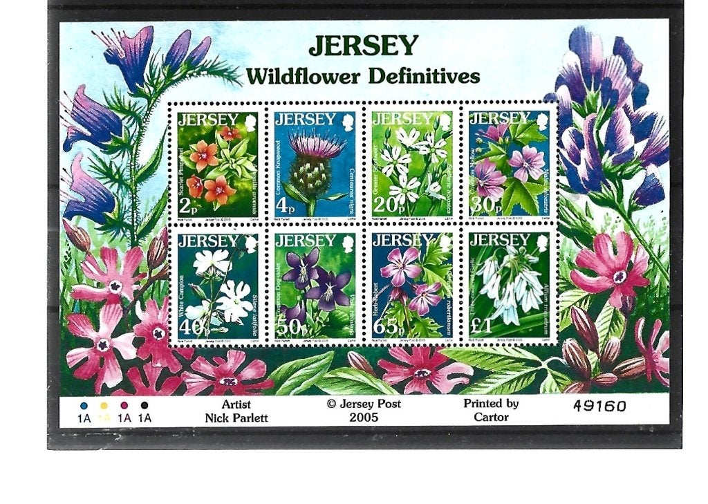 NR 698JERSEY BLOK POSTFRIS, Verzenden, Postfris