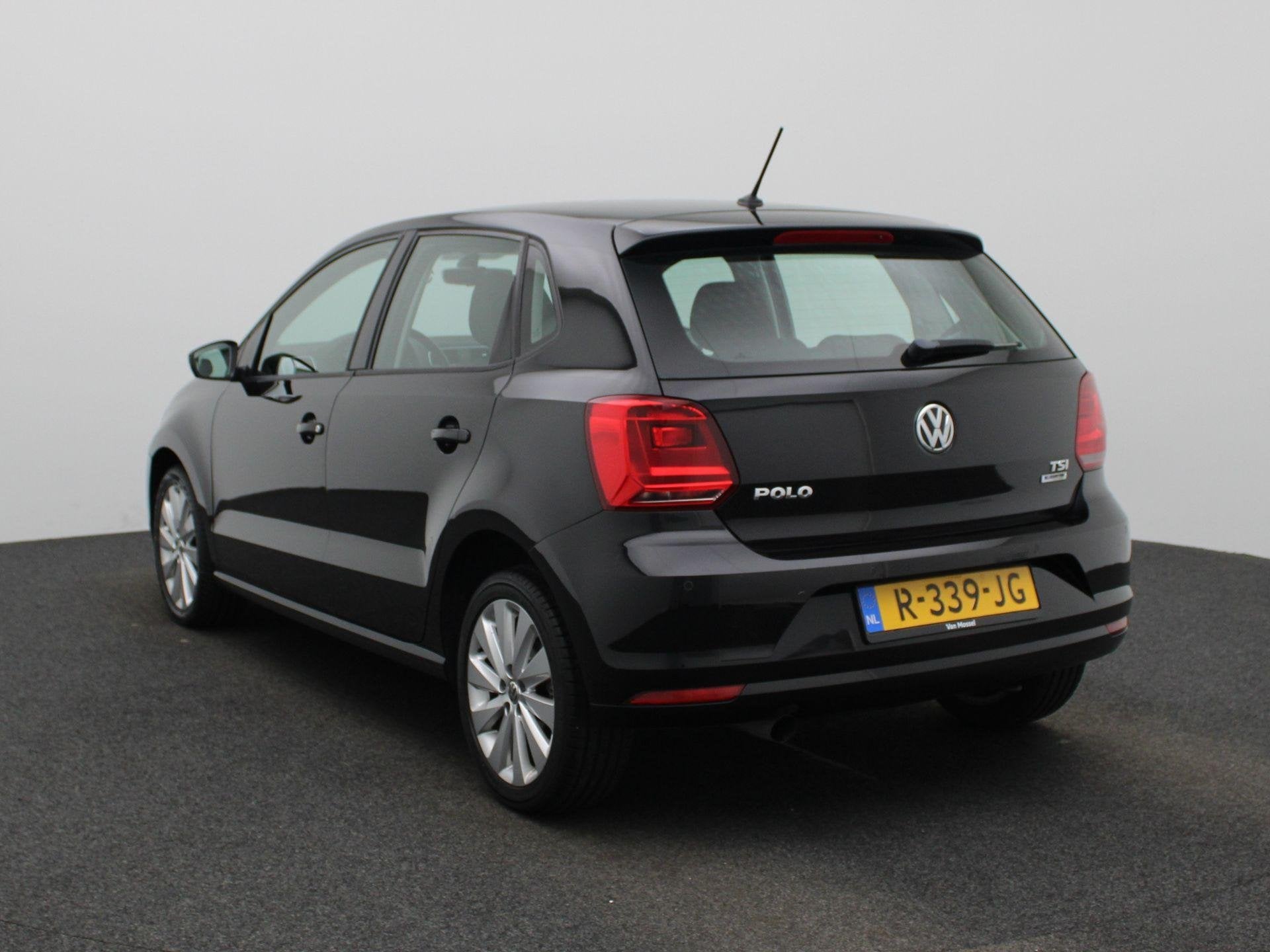 Volkswagen Polo 1.2 TSI Highline | Climate Control | Stoelve, 12 maanden, Stof, 4 cilinders, Zwart
