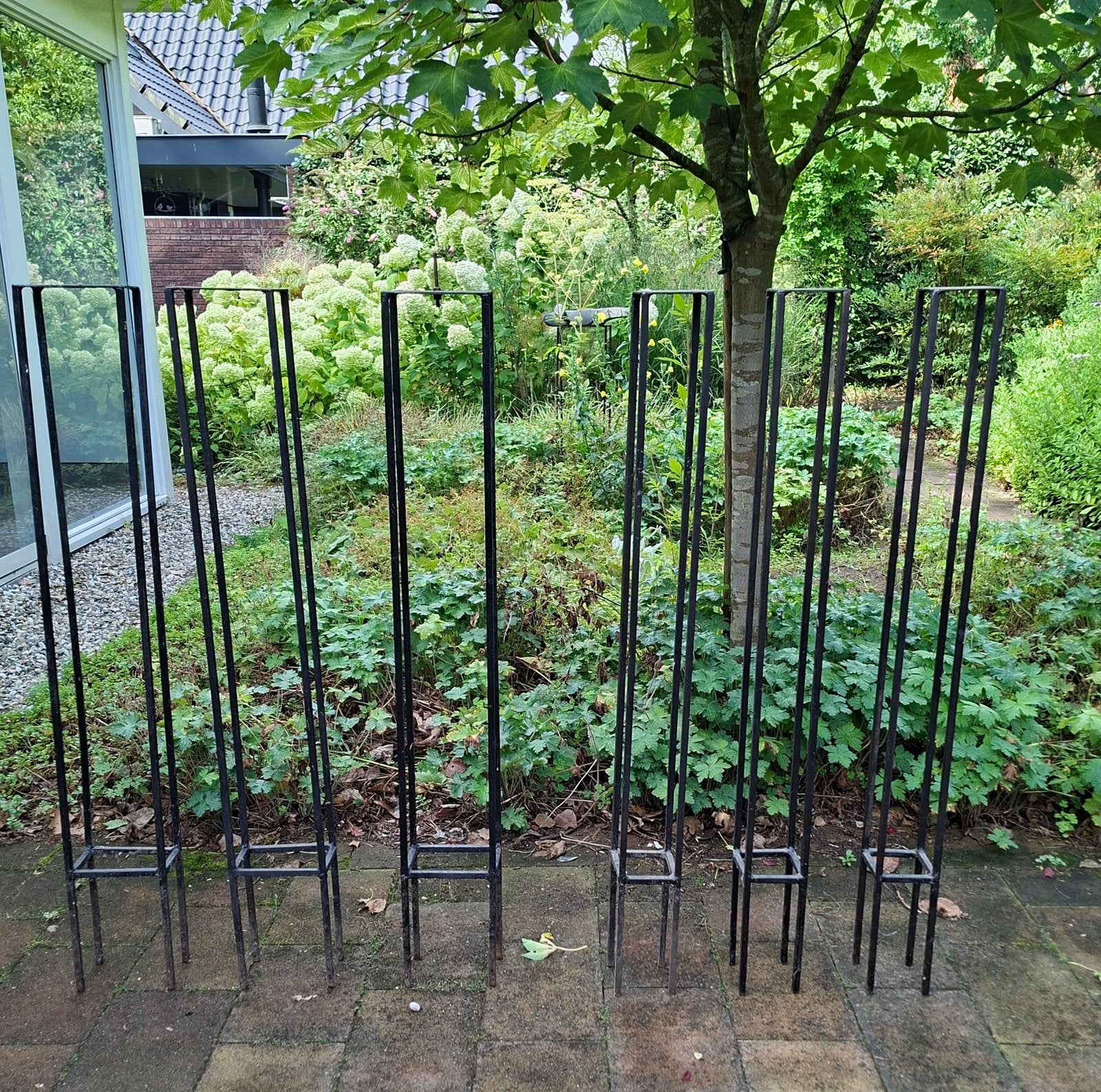6 stuks Consoles / piëdestals smeedijzer, Ophalen