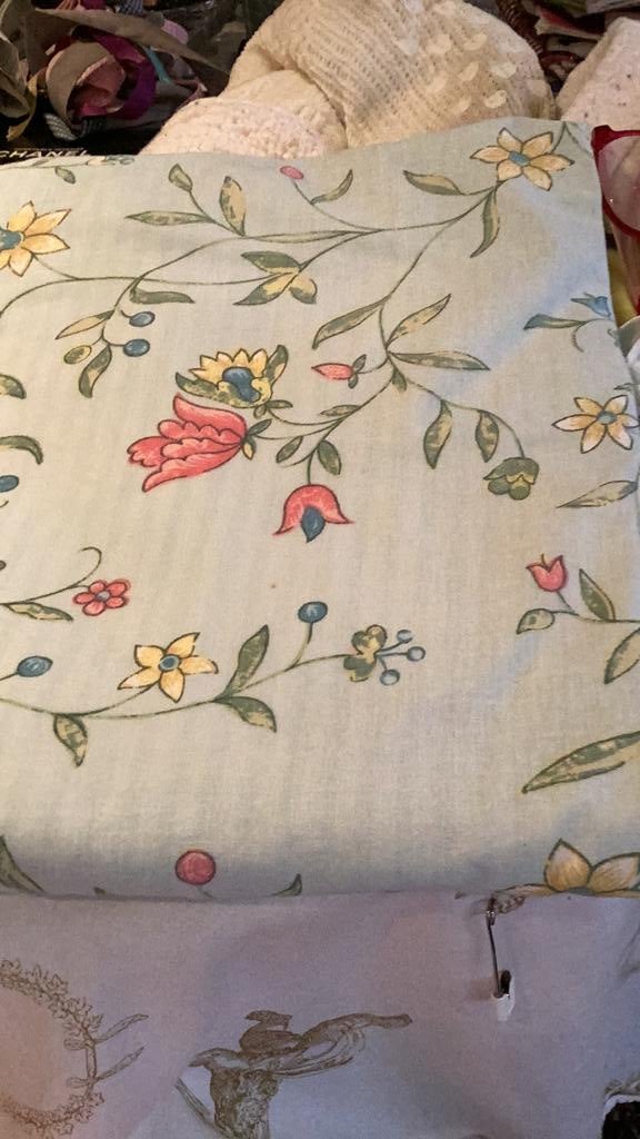 Laura Ashley dekbed overtrek, Verzenden, Zo goed als nieuw, Eenpersoons, Kussen