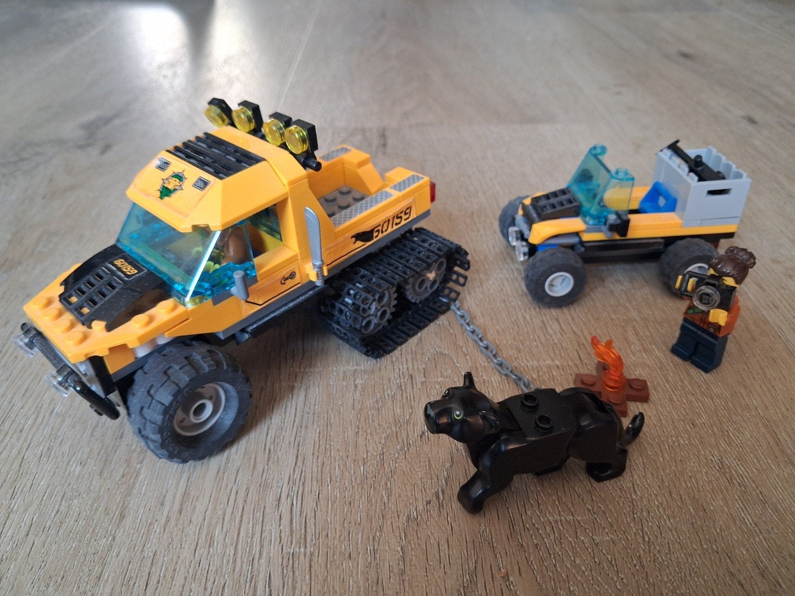 Lego City Jungle Explorers 60159 Jungle Halftrack Mission, Kinderen en Baby's, City, Lego, Ophalen of Verzenden, Zo goed als nieuw