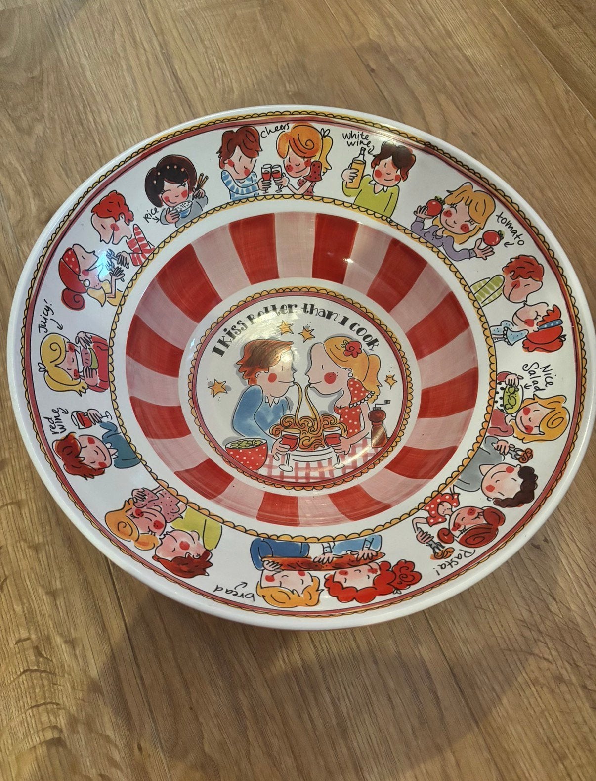 Blond Amsterdam XL fruitschaal, Ophalen of Verzenden, Zo goed als nieuw, Aardewerk, Schaal of Schalen