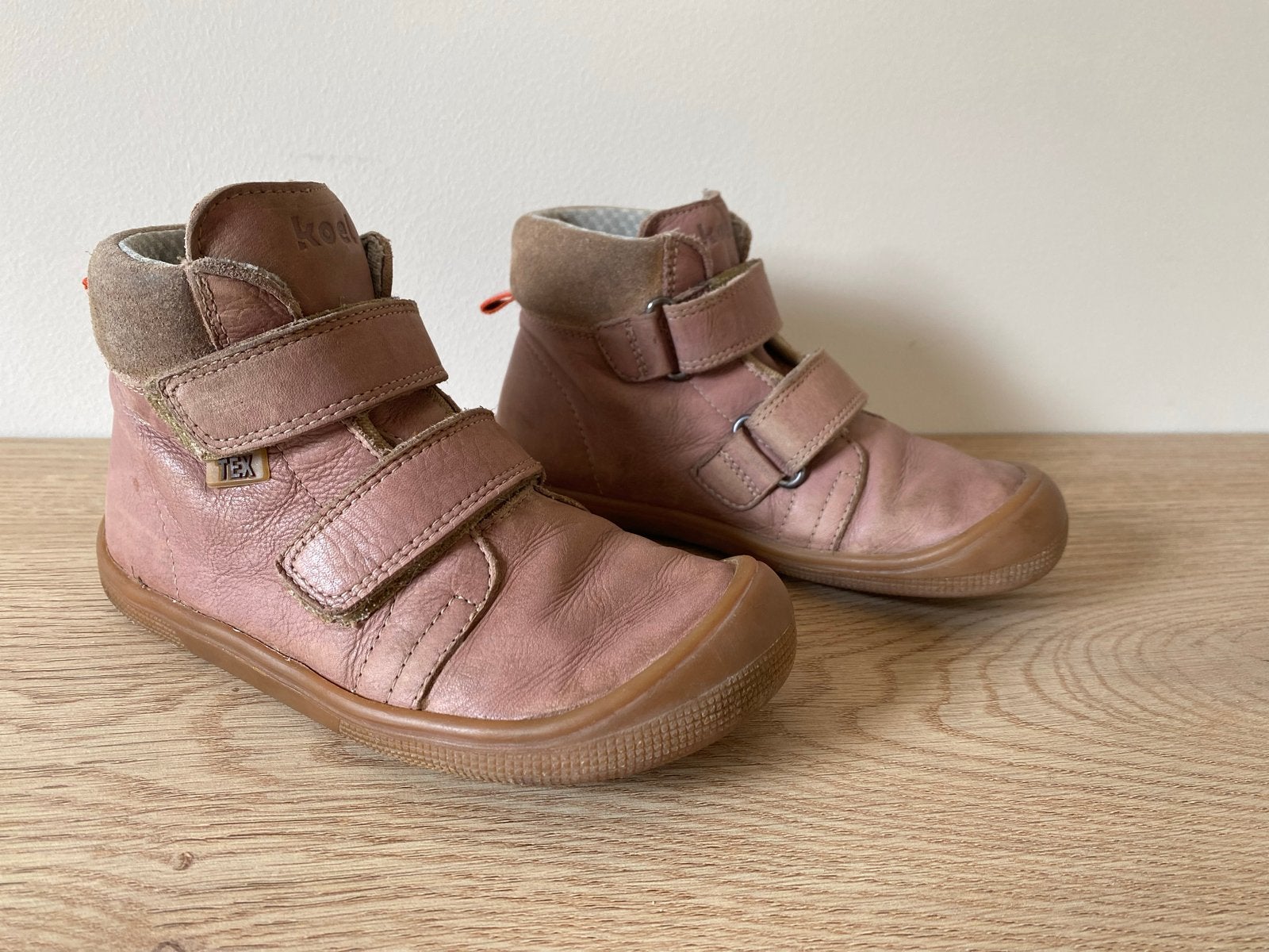 Koel Barefoot schoenen - Roze Maat 28 - leer, Gebruikt, Meisje, Ophalen of Verzenden, Laarzen