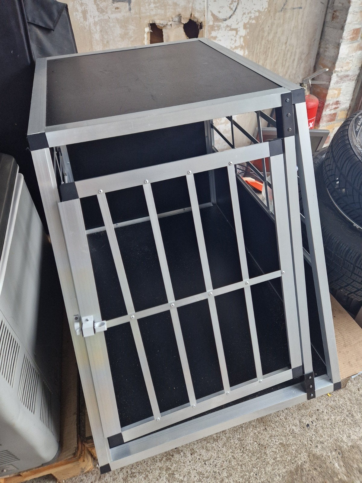 Bench voor in de auto, Dieren en Toebehoren, Hondenhokken, Ophalen of Verzenden, Zo goed als nieuw, Minder dan 75 cm, Minder dan 65 cm