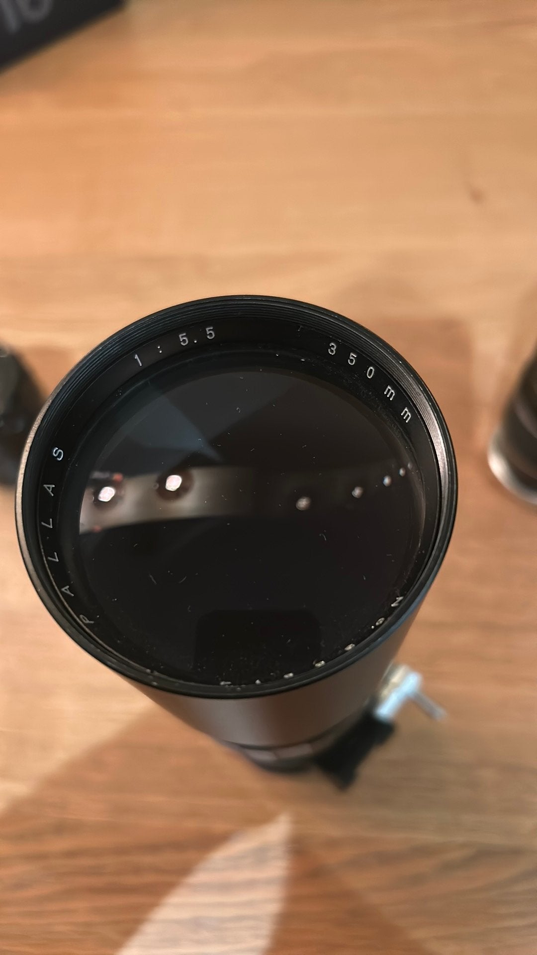 Vintage lens Pallas 350mm, Ophalen of Verzenden, Gebruikt, Telelens
