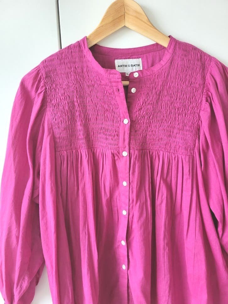 Antik Batik blouse in maat 36/38 NIEUW, Nieuw, Ophalen of Verzenden, By-Bar, Roze