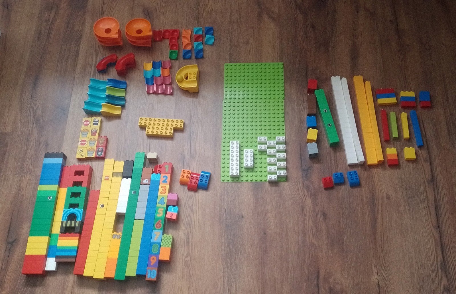 duplo knikkerbaan, Kinderen en Baby's, Ophalen of Verzenden, Gebruikt, Losse stenen, Duplo